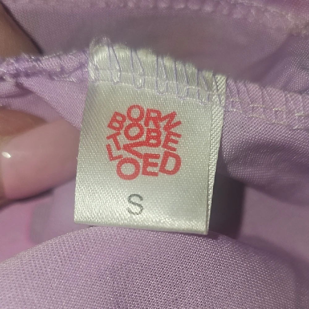 Born To Be Loved Pink Dog Graphic Tank Top Size Small